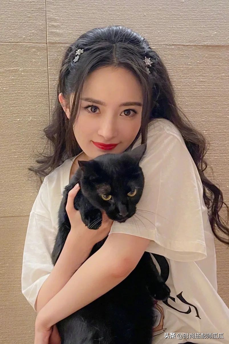 热巴齐刘海发型,热巴最新短发发型漂染