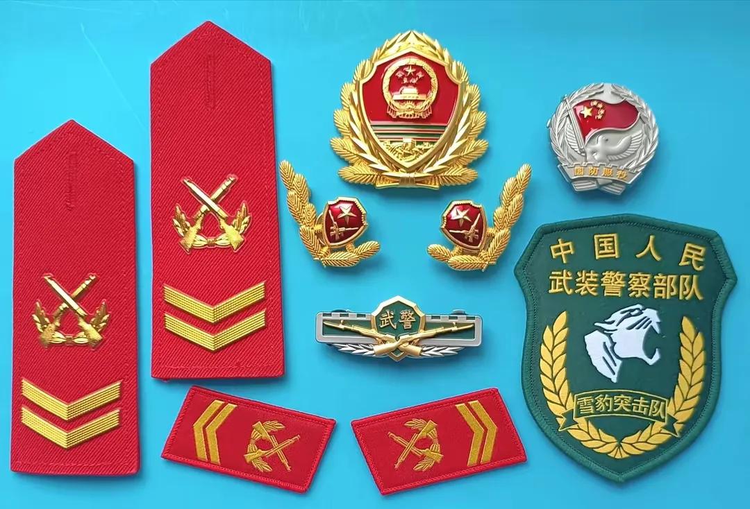 中国陆军狼牙特种部队肩章图片,07式常服肩章军衔饰品