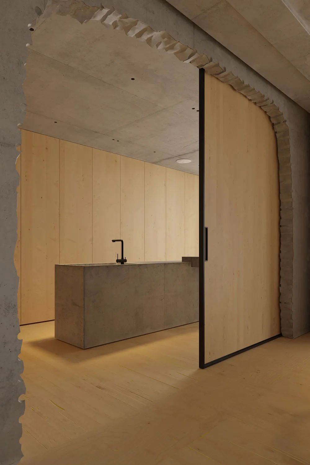 大平层设计，极简的新境界