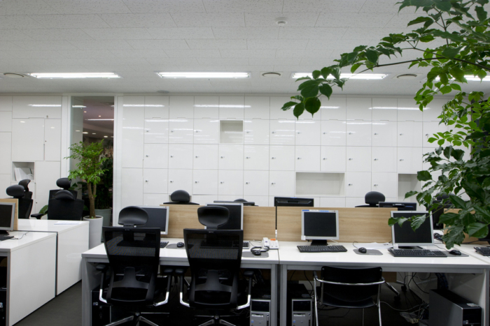 开放式员工办公区,员工高效办公区