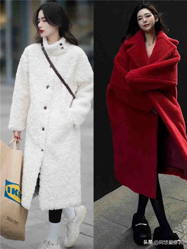 没想到：今年流行的“泰迪熊大衣”，比皮草还洋气，温暖显瘦又美