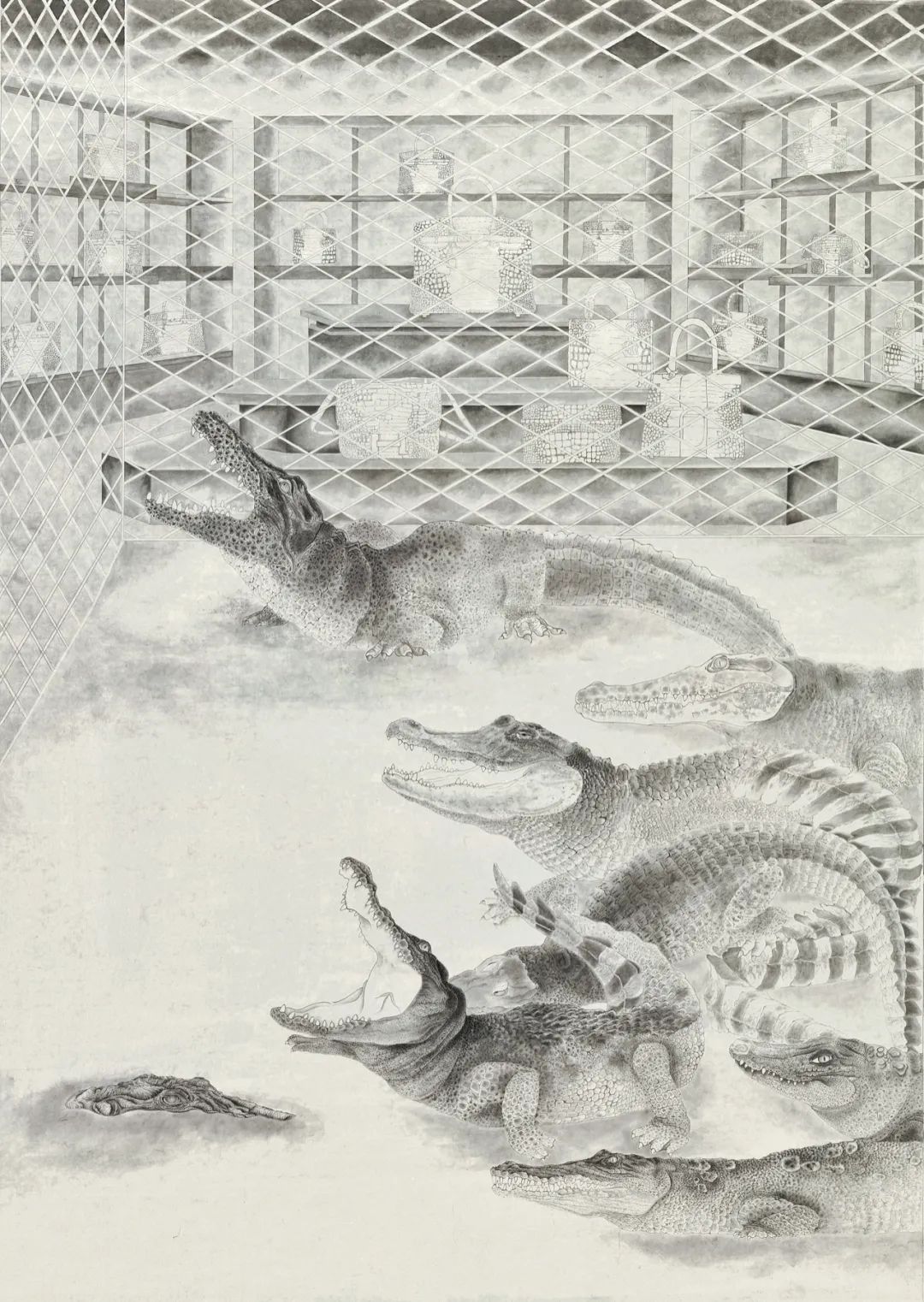 中国美术学院2021届硕士研究生毕业作品展,中国画篇