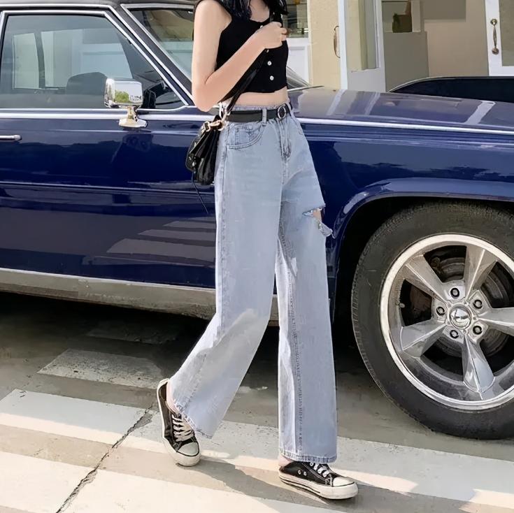 大腿和臀部胖的穿什么裤子合适,大腿粗的女生适合穿什么类型裤子