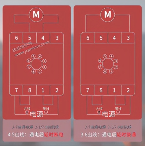 时间继电器的电气元件图,时间继电器的工作原理及用途介绍