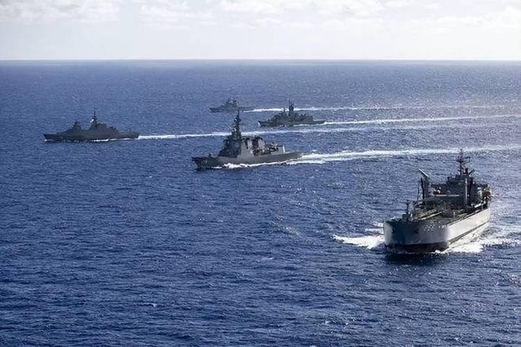 中俄联合军演在南海举行,2016年南海中俄军演