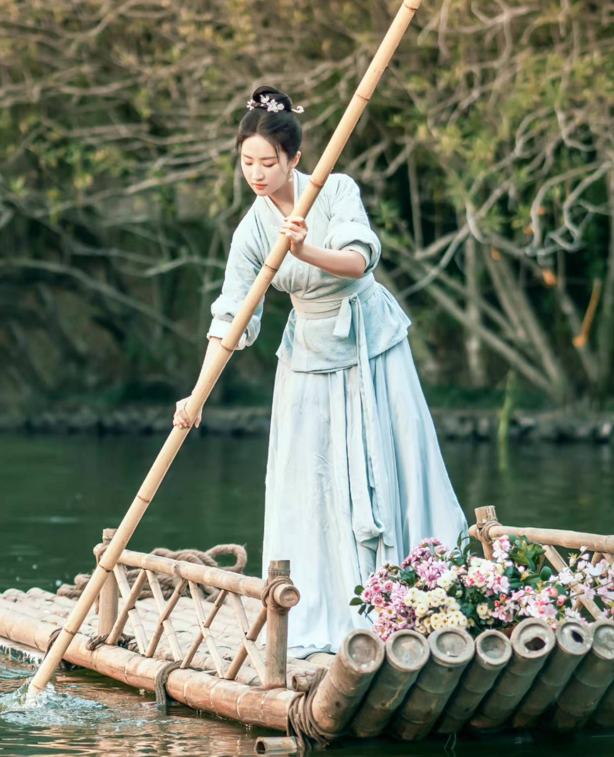 被刘亦菲美貌震惊的片段,被刘亦菲的美醒的一天