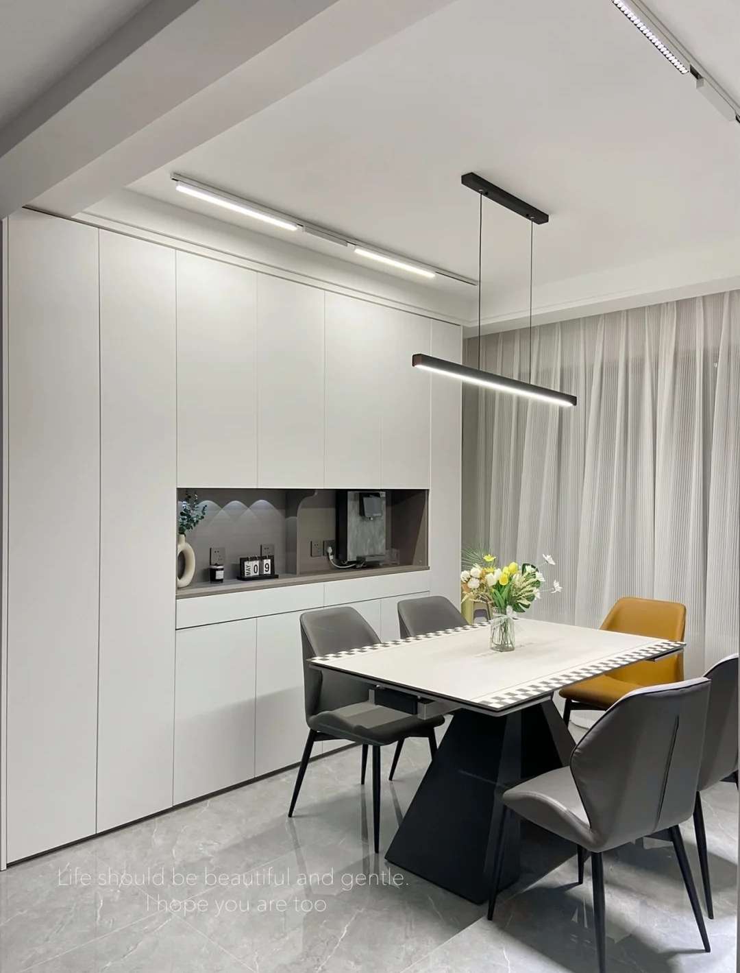 河南一户邻居装修太高级走红,发现一户比较独特的中式风装修