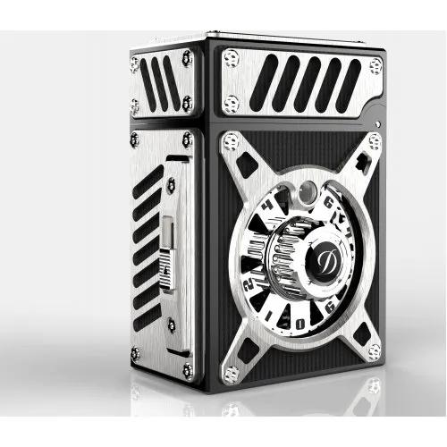 2019年密码机械式都彭打火机Complication改革碳纤维设计灵感来源