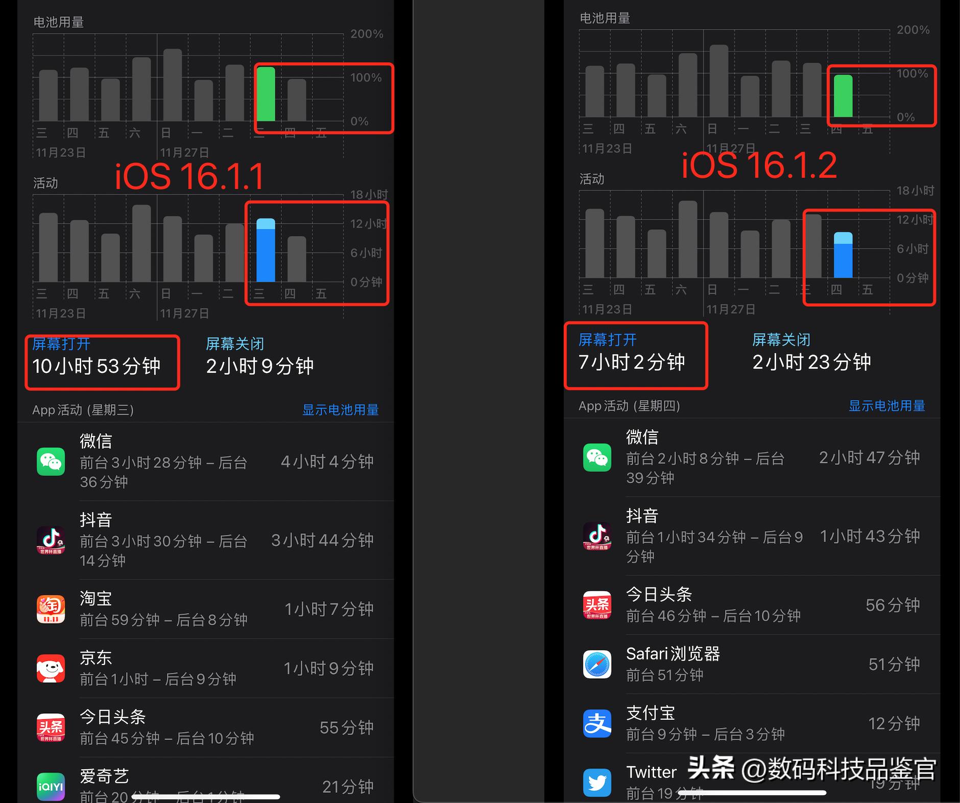 ios16.6分析与改进看不到电池数据,ios16.3.1问题反馈