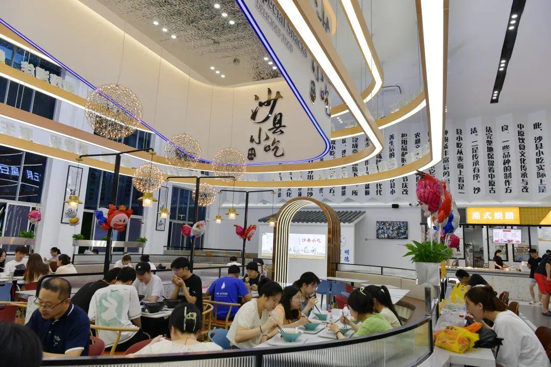 沙县小吃学校食堂,别人家的大学食堂