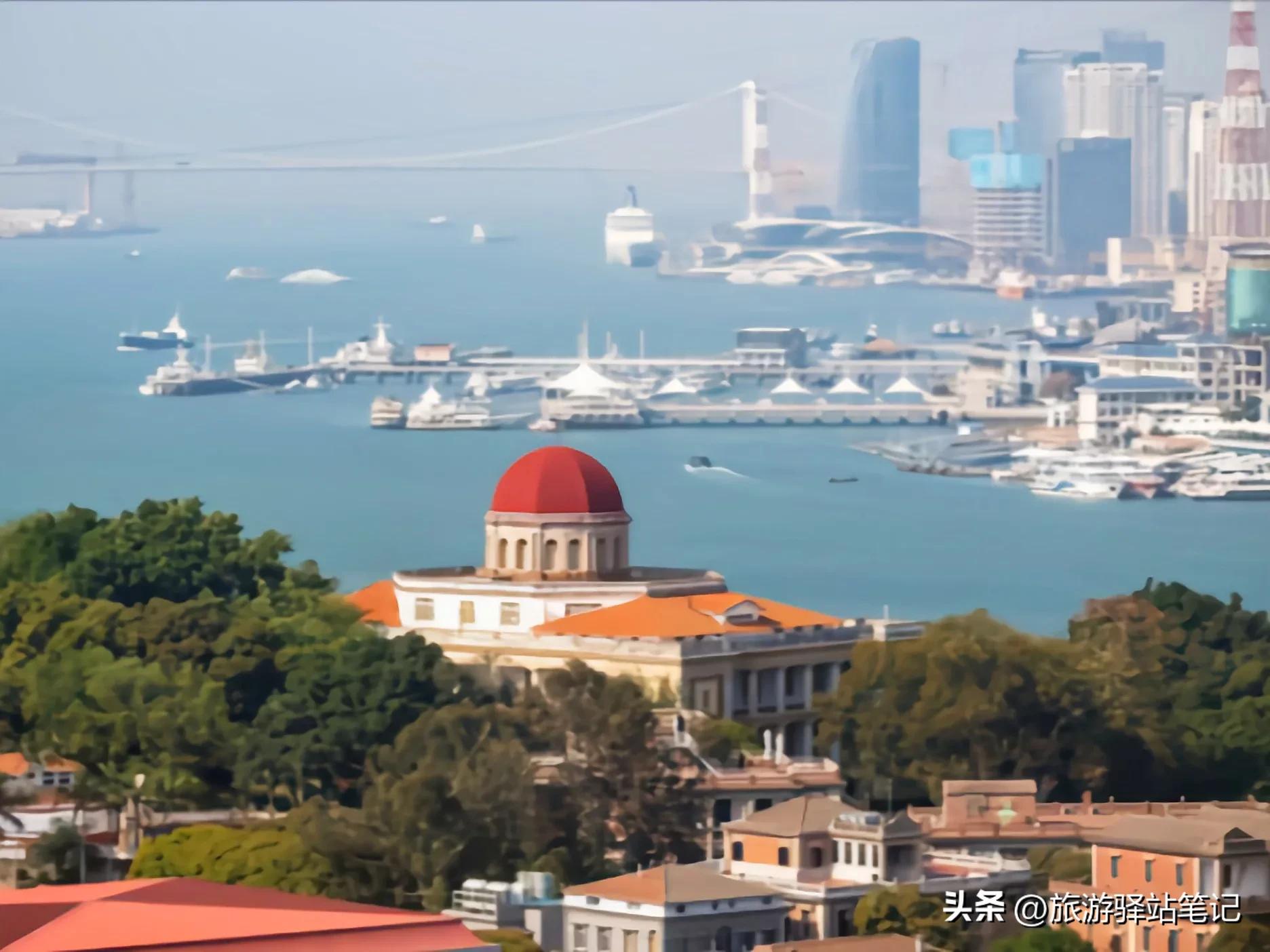 魅力之岛,厦门鼓浪屿美丽的海岸线