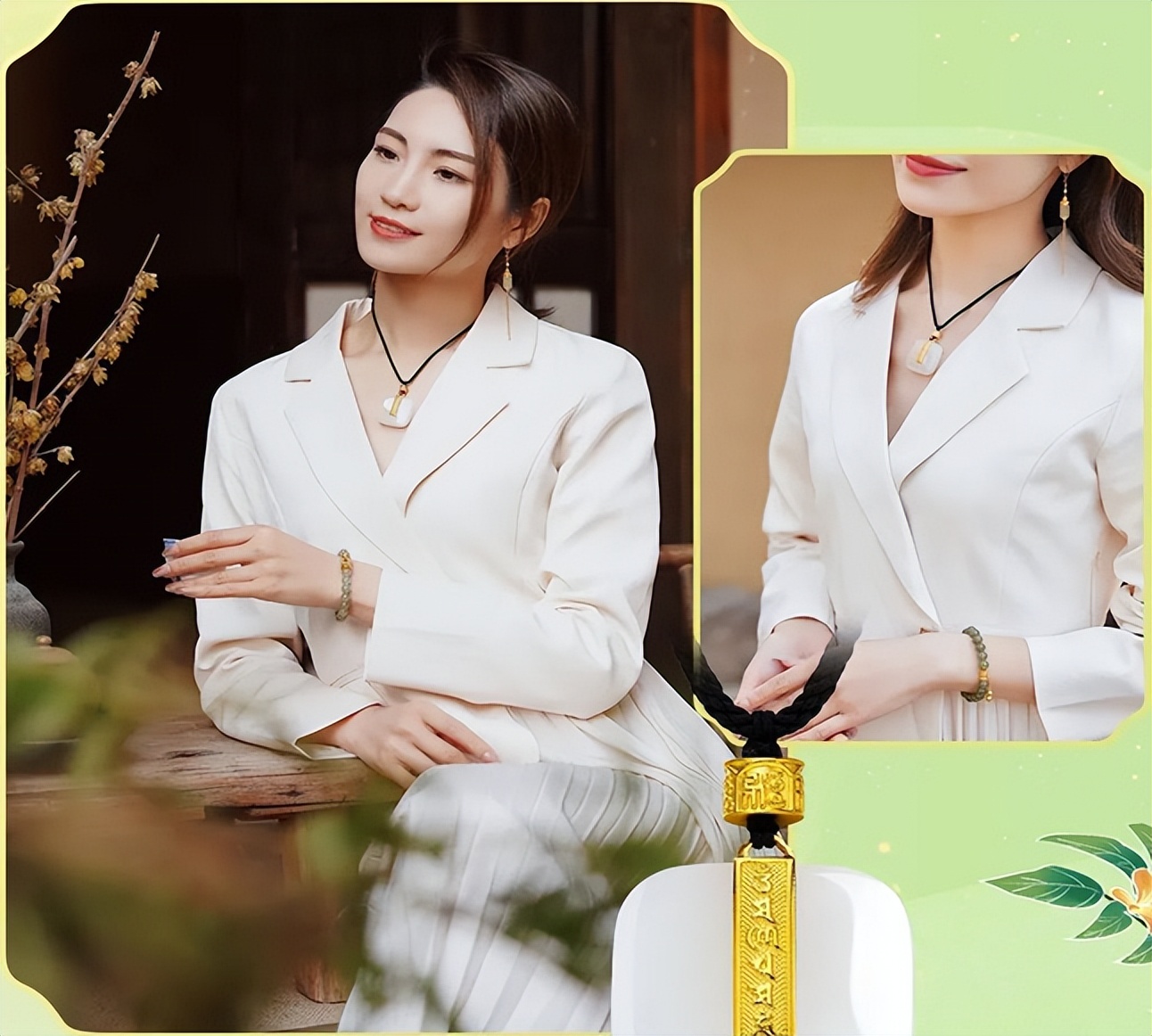 周大福国玉传承吉祥八宝,周大福国玉传承福运