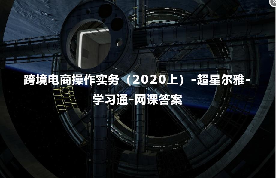 跨境电商实务教学考试答案,跨境电商简明教程巩固练习答案