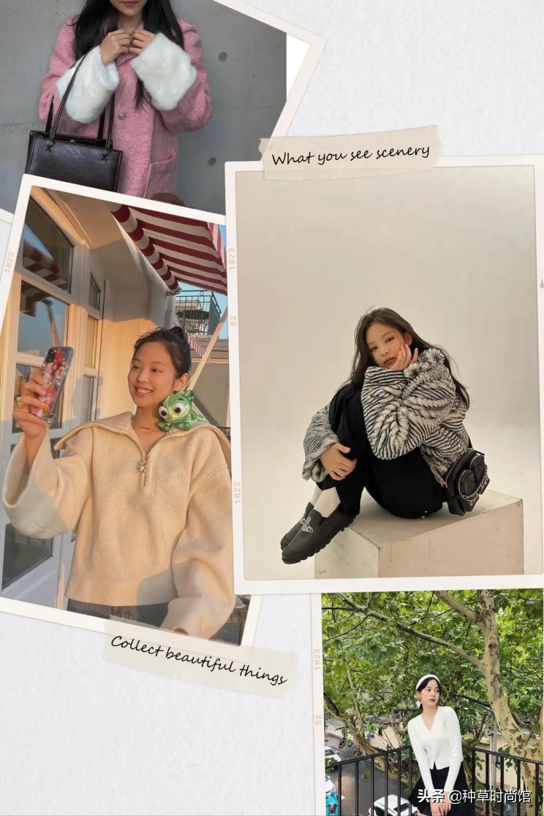 4种不同风格的春季穿搭示范,4种风格20套冬日穿搭照着穿就对了