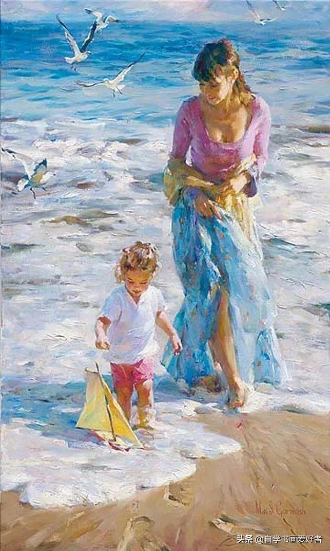 推荐几本高清适合临摹的古典油画,精美细腻的油画作品