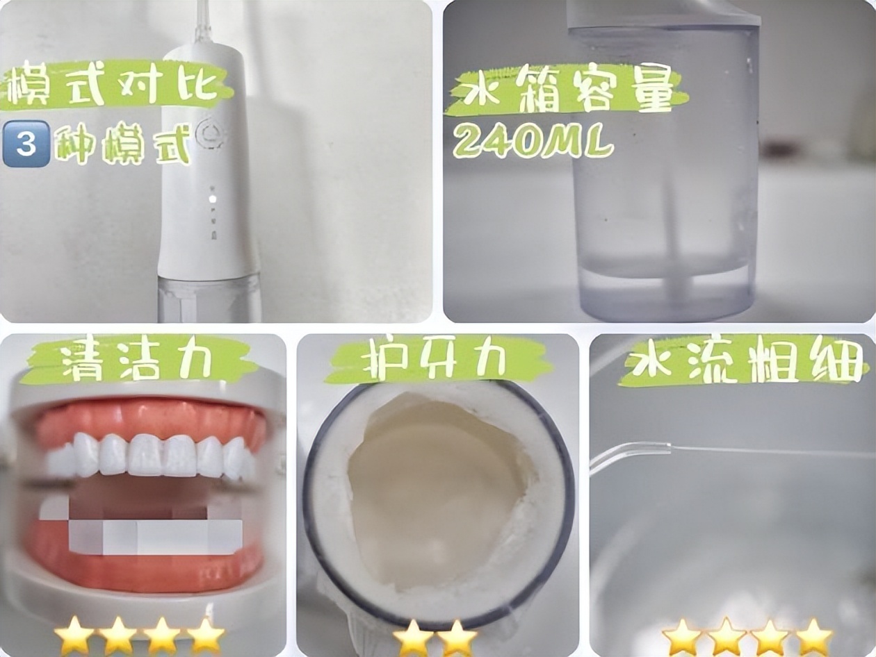 洁齿冲牙器测评,超声波冲牙洁牙器测评