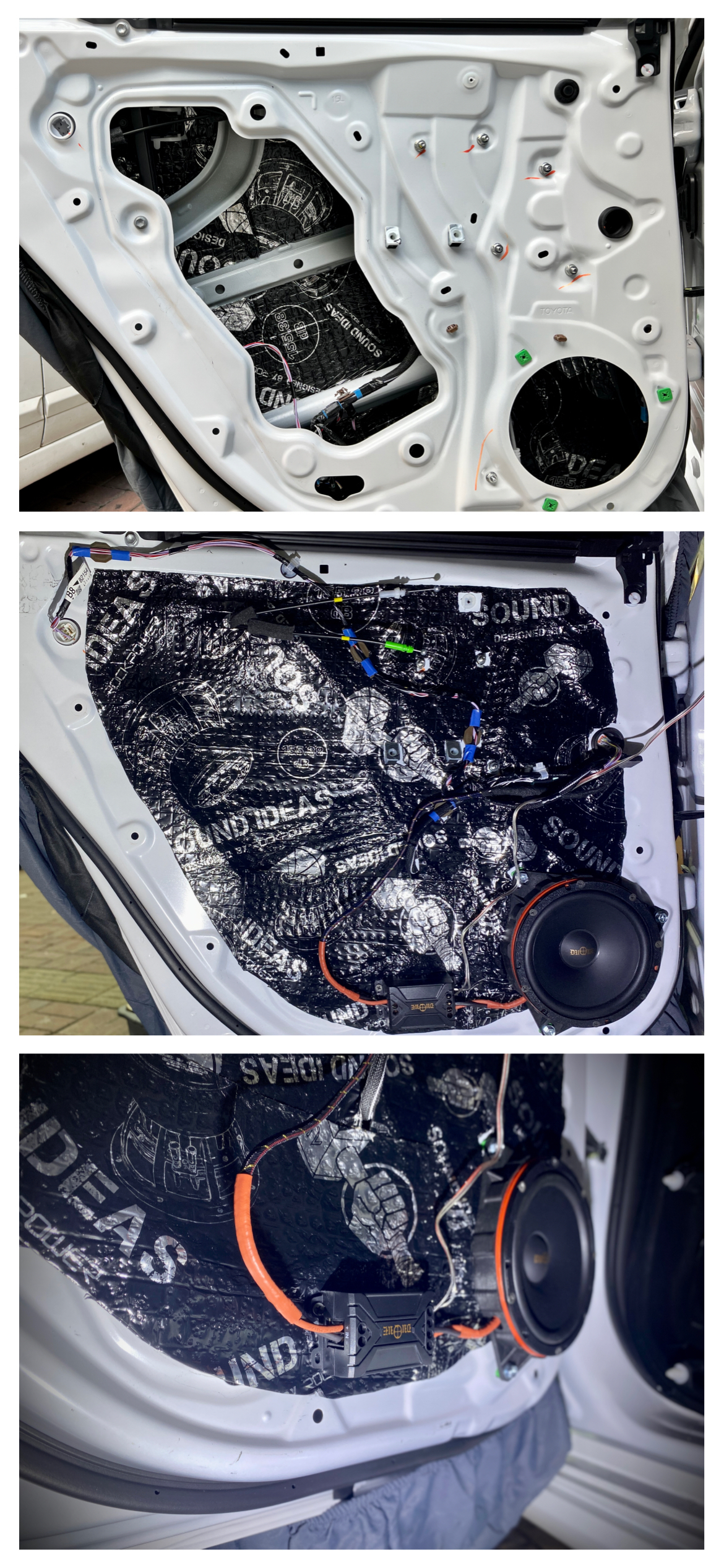 卡罗拉改装摩雷音响阳江,丰田卡罗拉改装te37轮毂