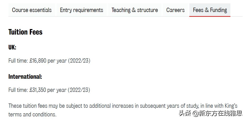 又涨啦！2022英国10所大学最新学费汇总！最高达10万英镑
