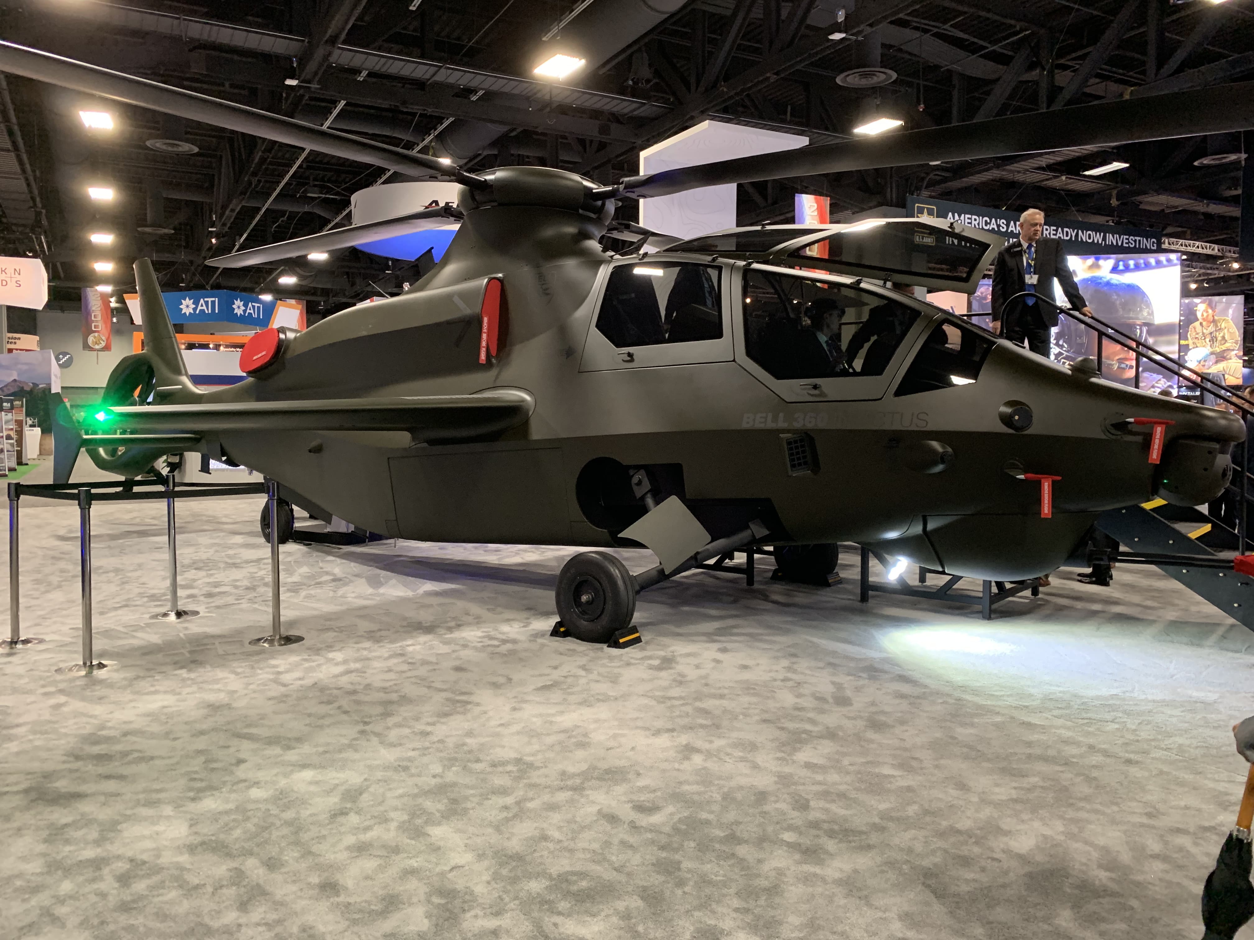 传统构型直升机的巅峰之作！美国贝尔“360不屈”武装侦察直升机