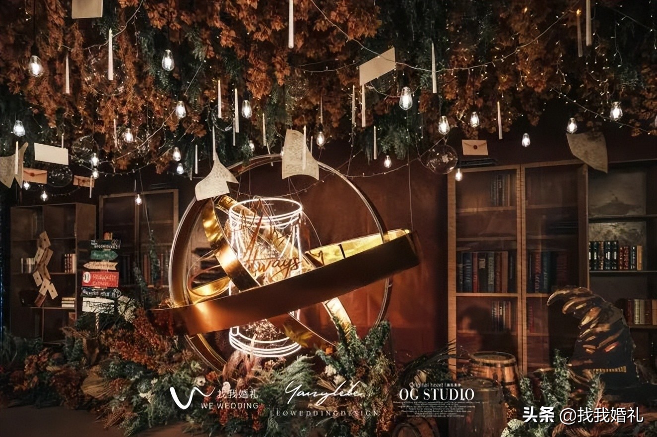 他们在霍格沃茨办了一场婚礼，请来了哈利波特…