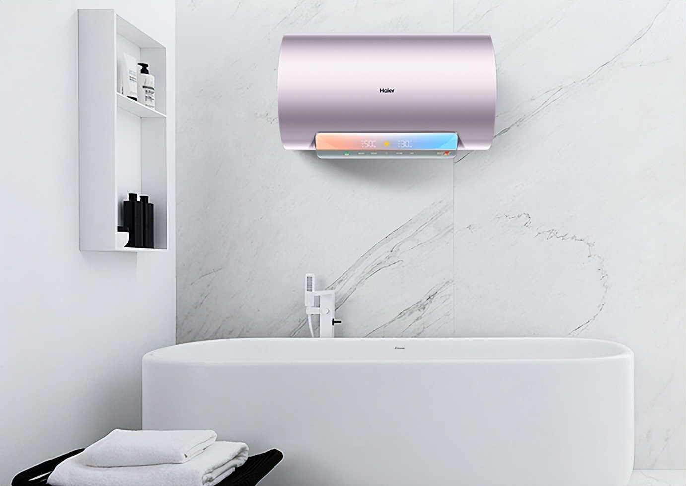 海尔电热水器超薄pv5,海尔电热水器dk5是mg7的升级版吗