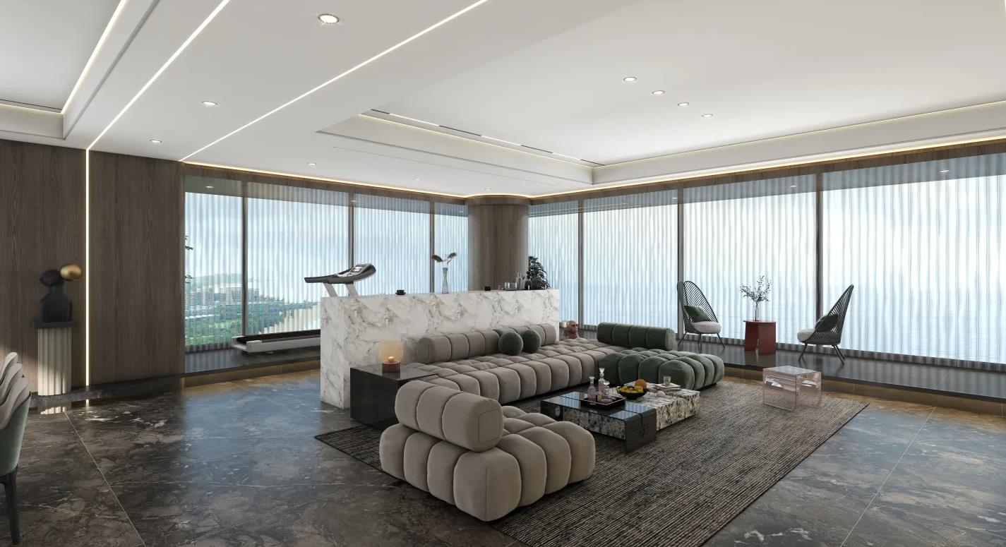 家装风格效果图大全轻奢110平,轻奢风格家装餐厅平面图