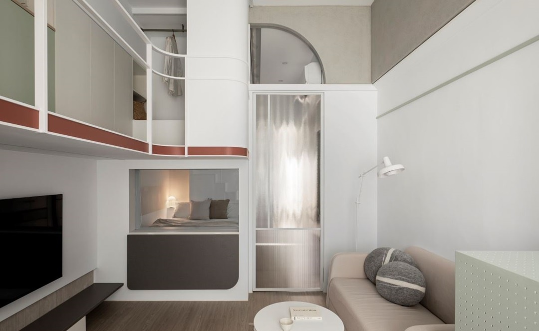 40平老破小,50平米复式楼小户型实用