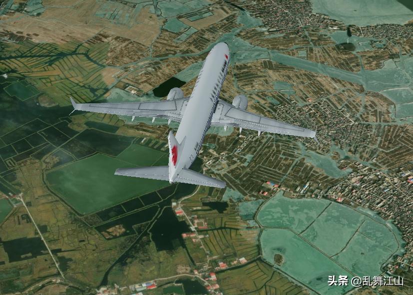 11月7日16点17分，一架从重庆飞往北京的飞机抵达河南新乡上空
