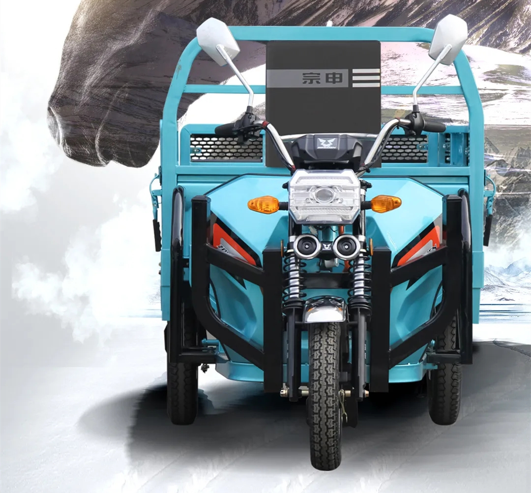 宗申野马电动三轮车测评:搭载64V50Ah磷酸铁锂电池,续航100公里