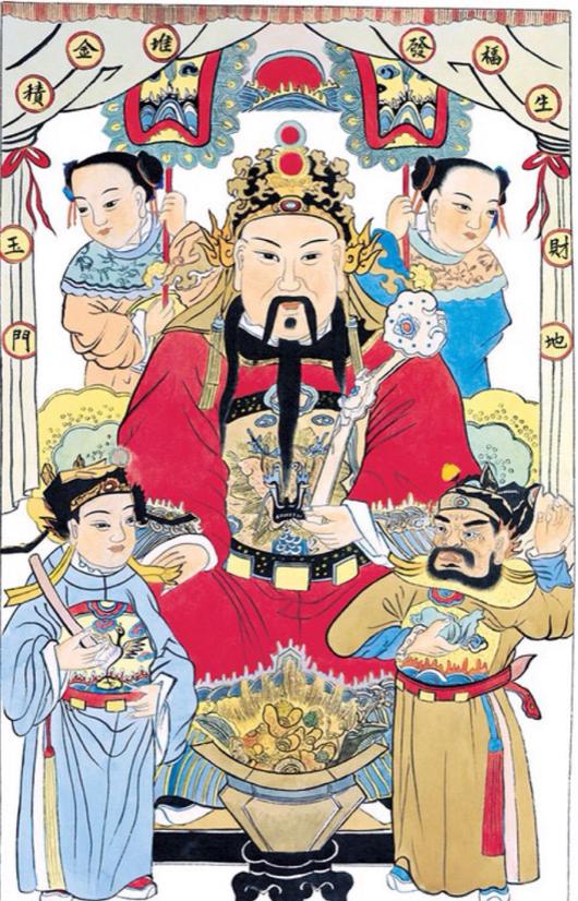 财神爷爷是谁,五位财神爷都有哪位怎么区分
