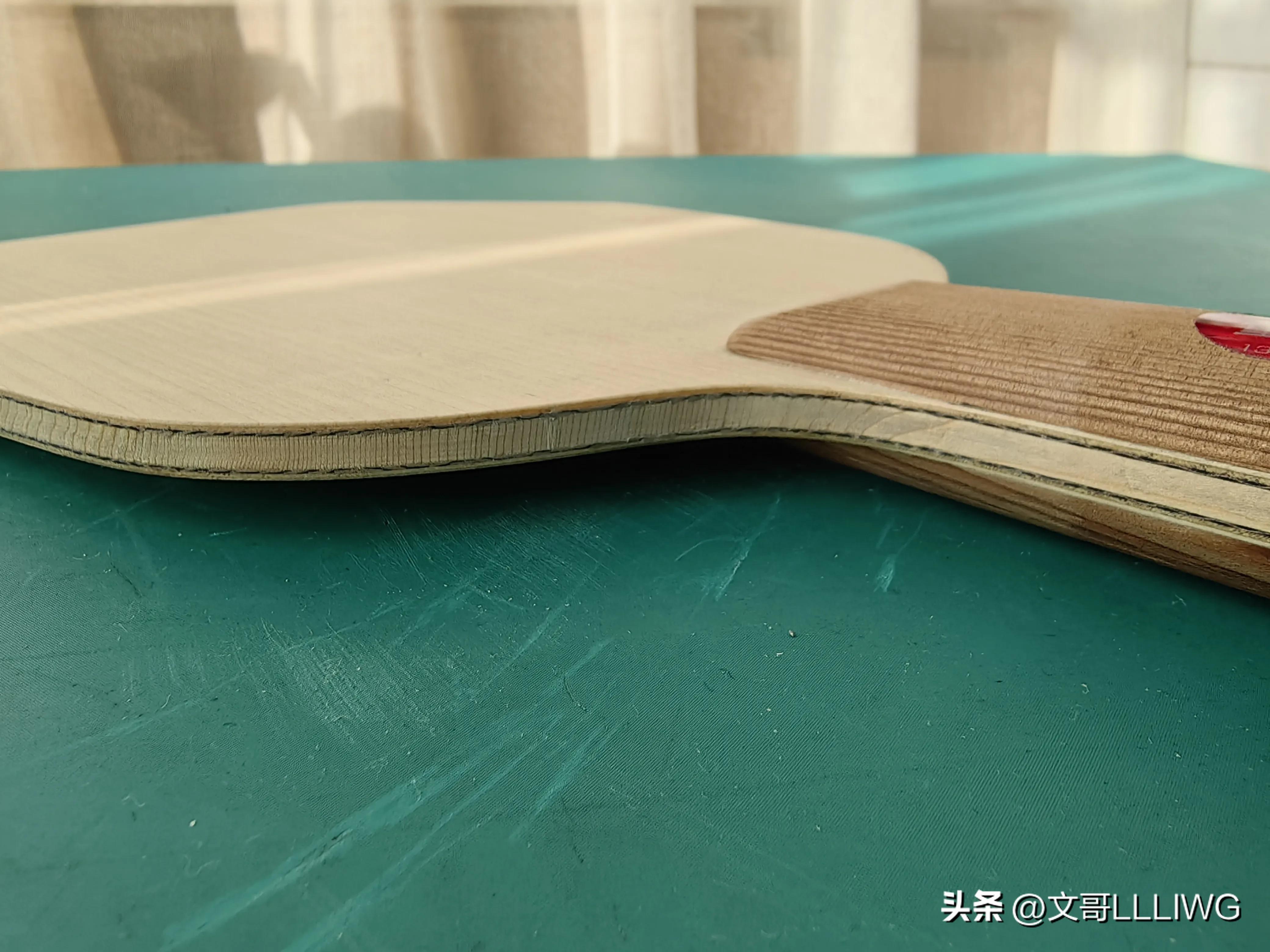日桧单桧底板经典,文哥定制乒乓球拍