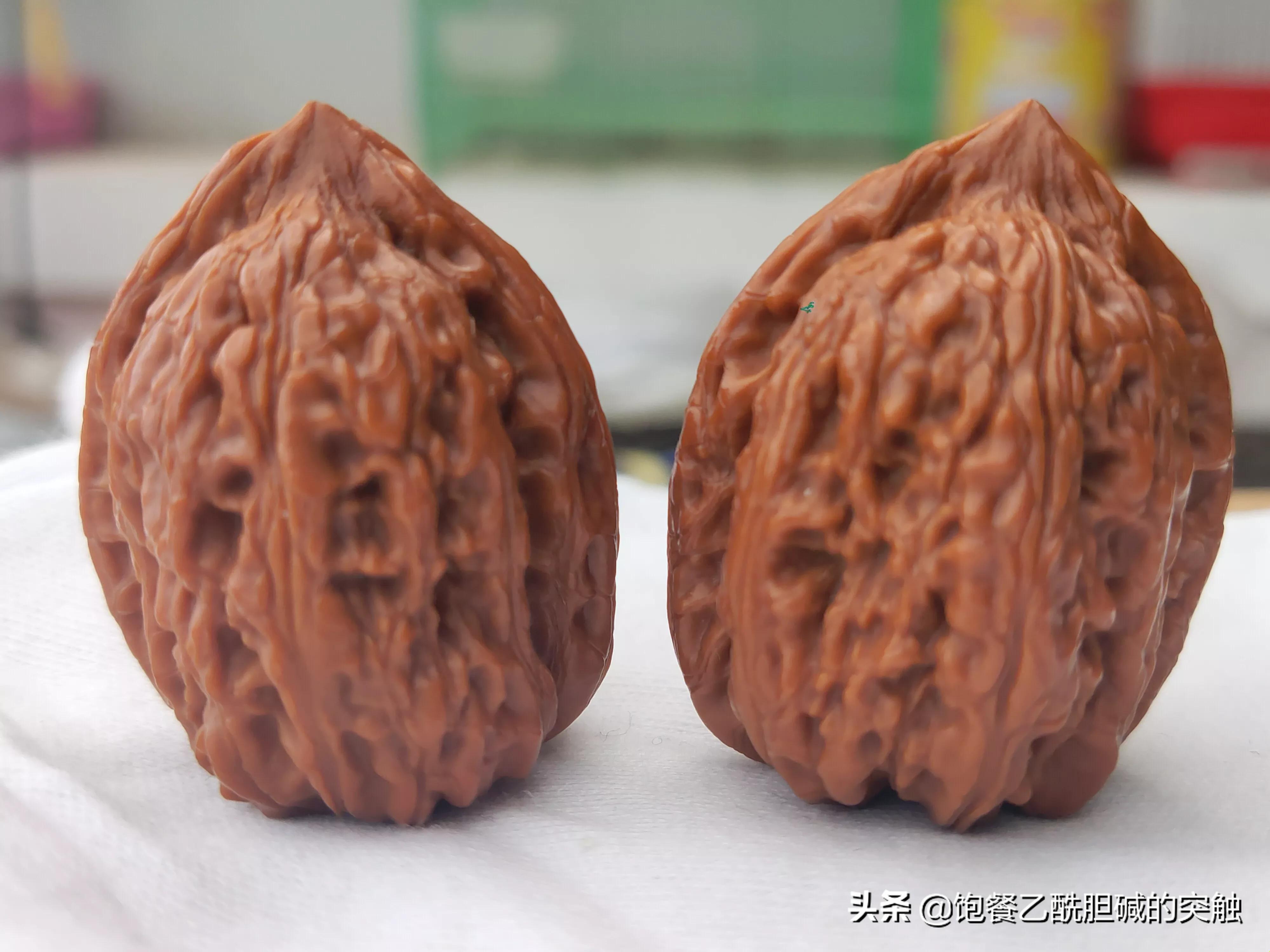 赤龙鸡心文玩核桃,文玩核桃赤龙是什么品种