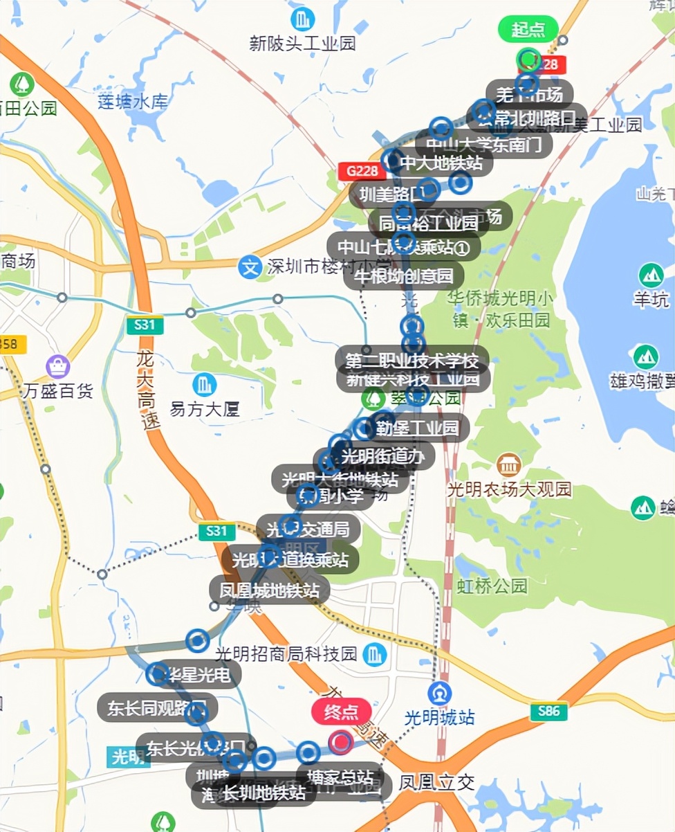 深圳地铁新线路2022版,深圳新增地铁公交接驳线