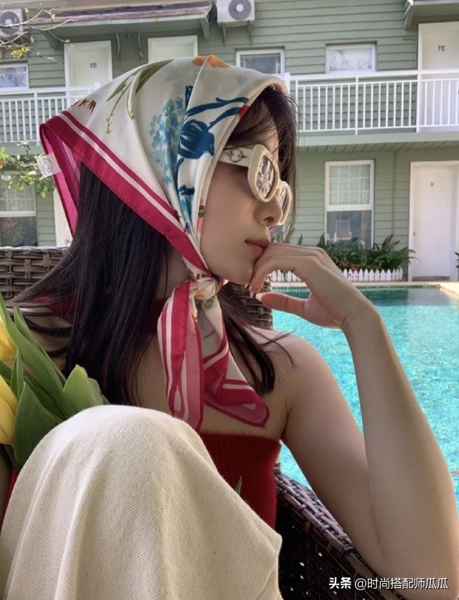 优雅气质美丽丝巾搭配美出高级感,优雅女人必学的几种丝巾