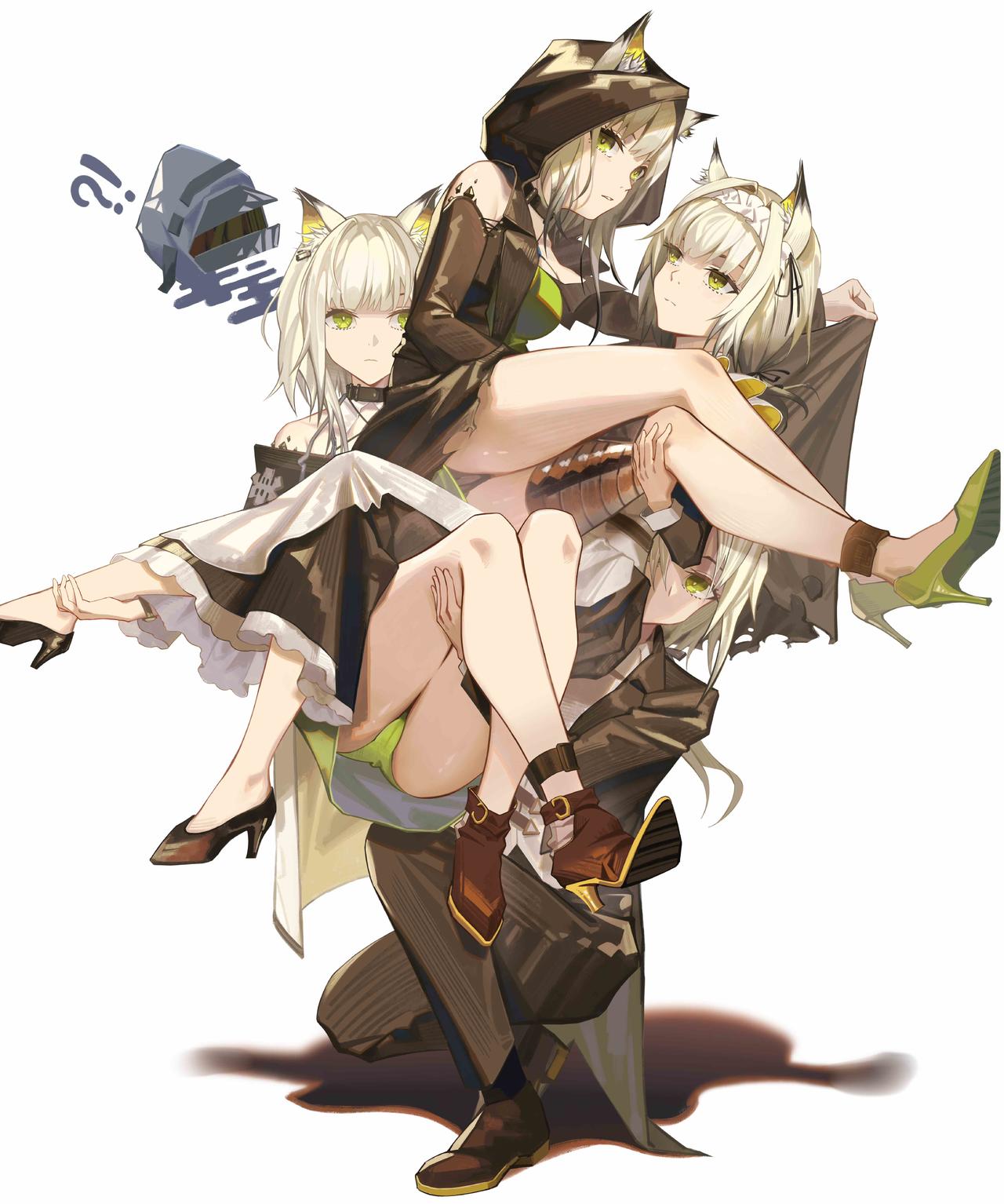 明日方舟凯尔希的露肩装,明日方舟凯尔希预览图