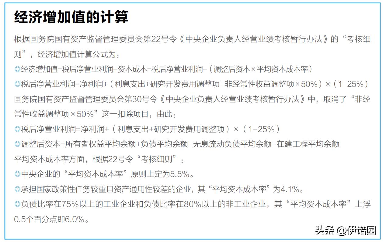 经济增加值简易公式,经济增加值大白话怎么理解