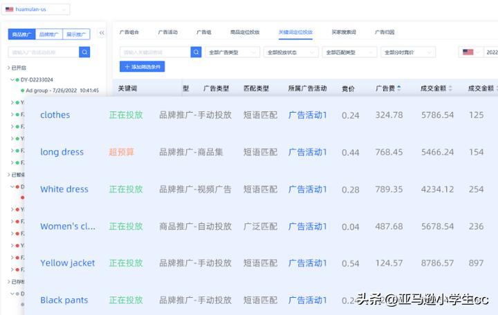 亚马逊开广告如何精准投放关键词,如何建立亚马逊广告投放关键词库