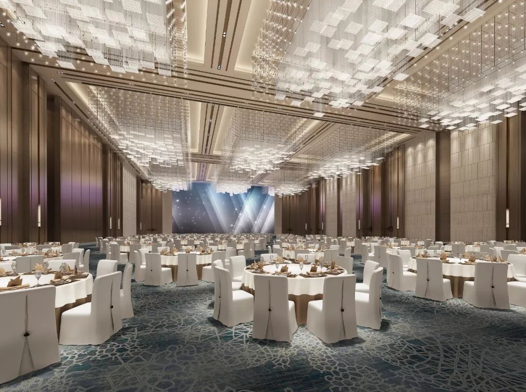 沉浸式宴会厅led全彩显示屏方案,酒店宴会厅隐藏式led显示屏