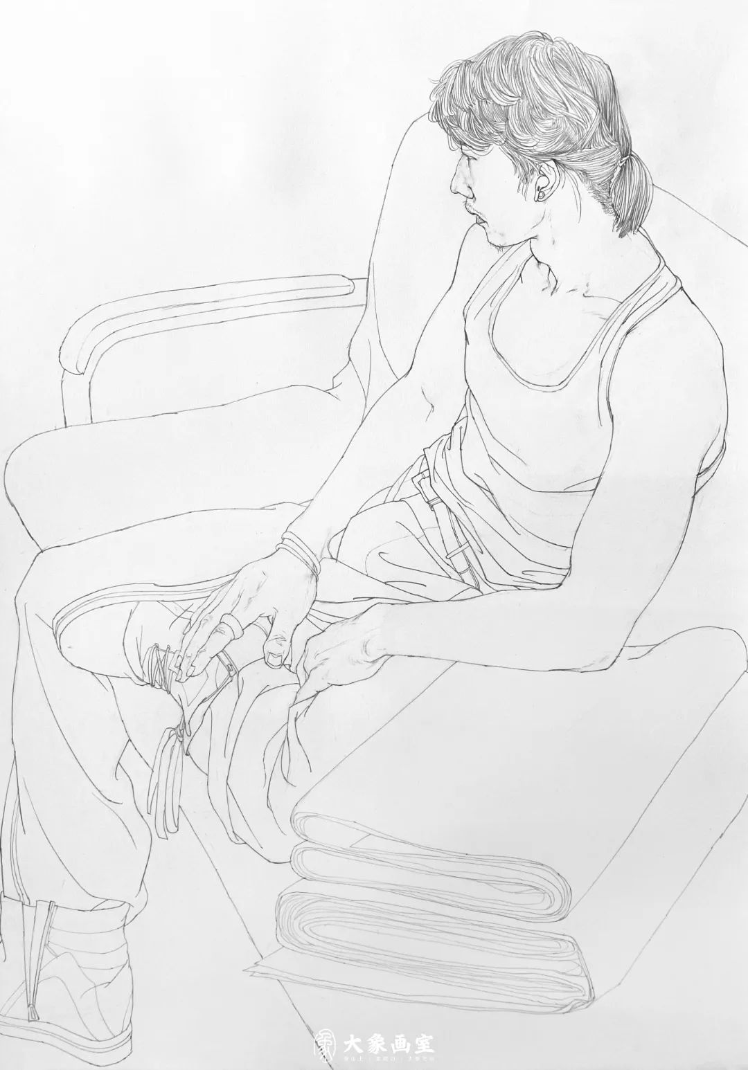 美院高分速写欣赏,中国美院速写要求及优秀高分卷