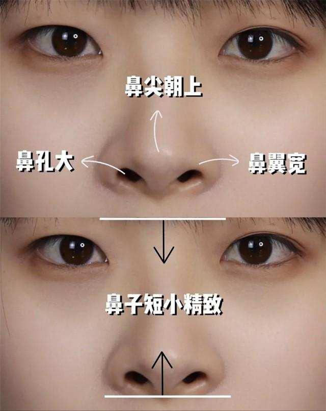 鼻子塌山根低鼻孔外露没福气吗,鼻子塌而且不露鼻孔