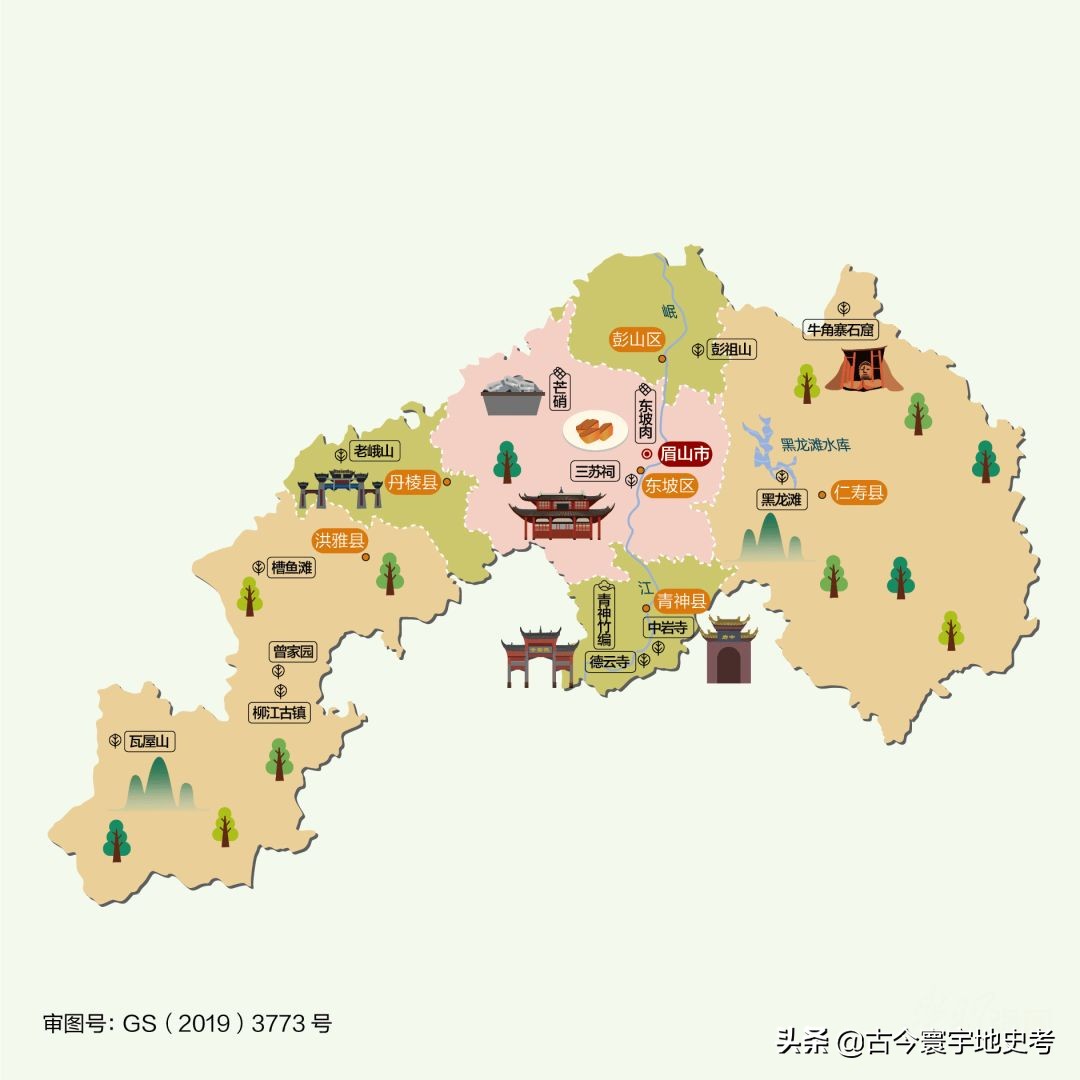 四川省各区县市地图,四川省各市县的详细地图