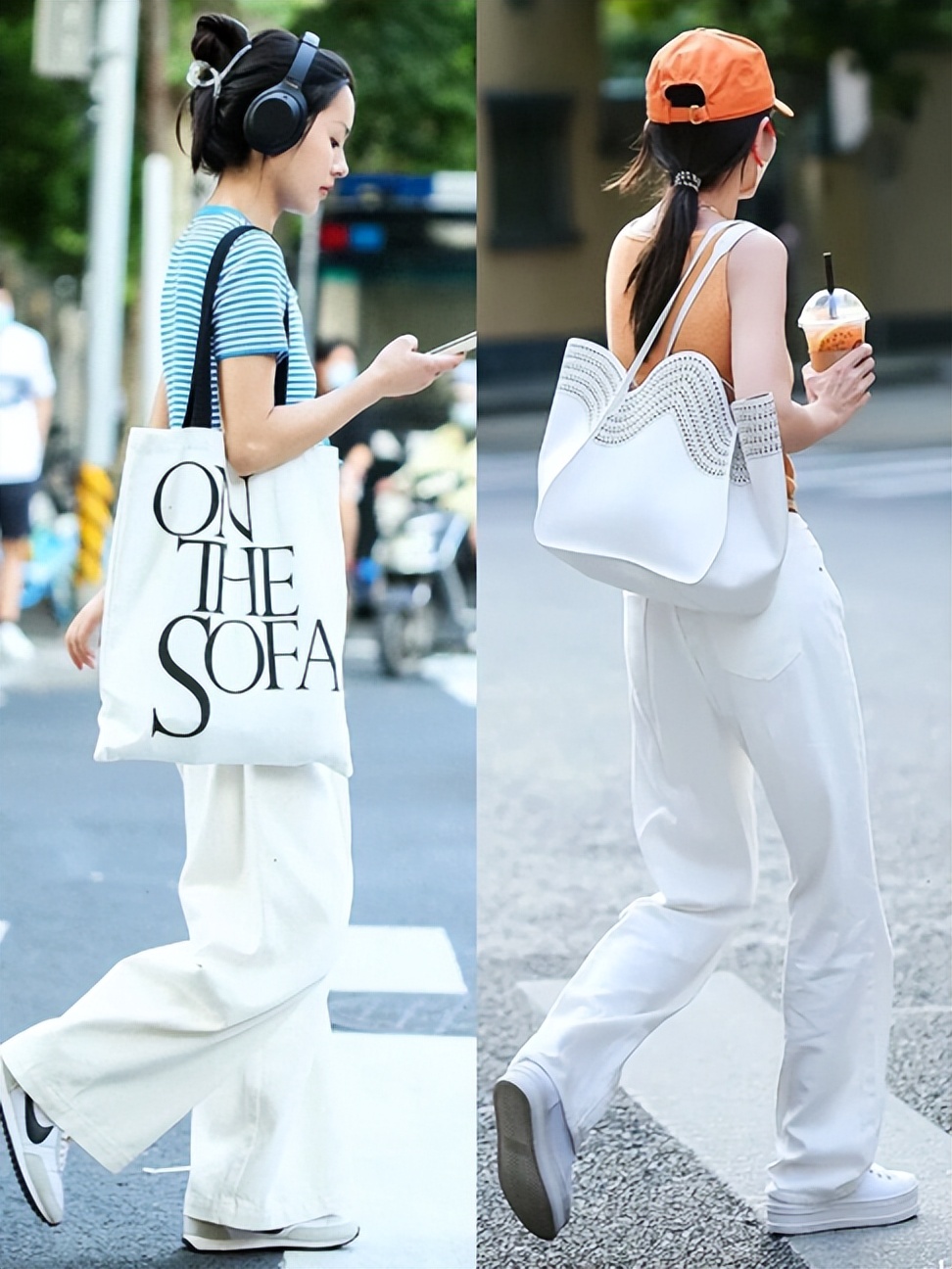 穿搭时尚街拍夏天该有的样子,时尚穿搭夏天街拍图片
