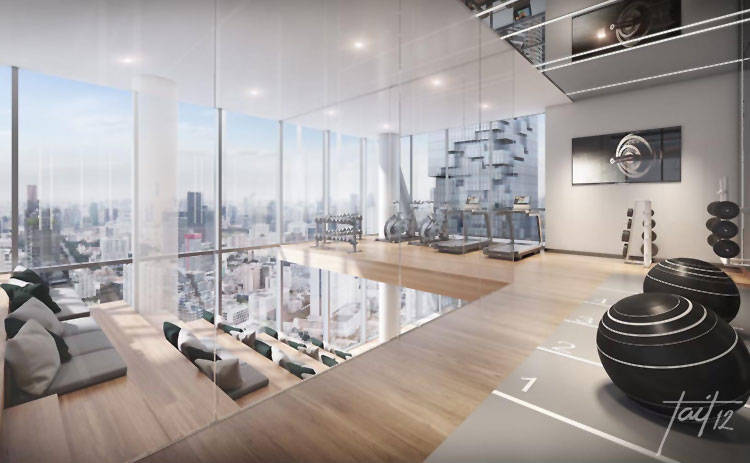 曼谷新cbd公寓,曼谷tait12公寓租金