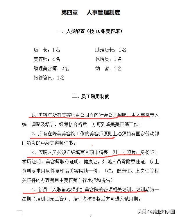 美容院规章制度及管理最新版免费,小美容院店务管理标准流程