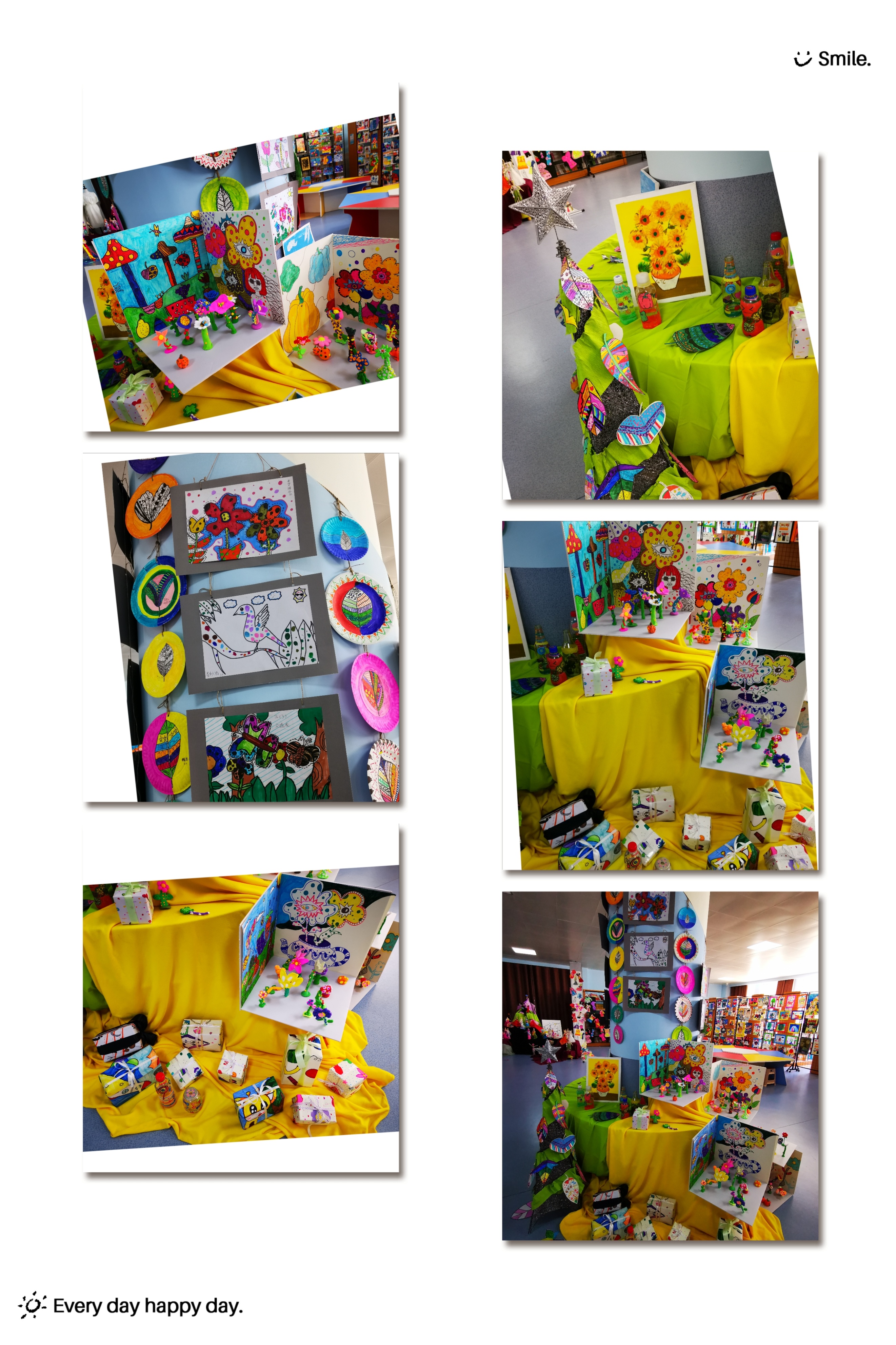 小学举办庆六一绘画展,六一校园艺术展演绘画