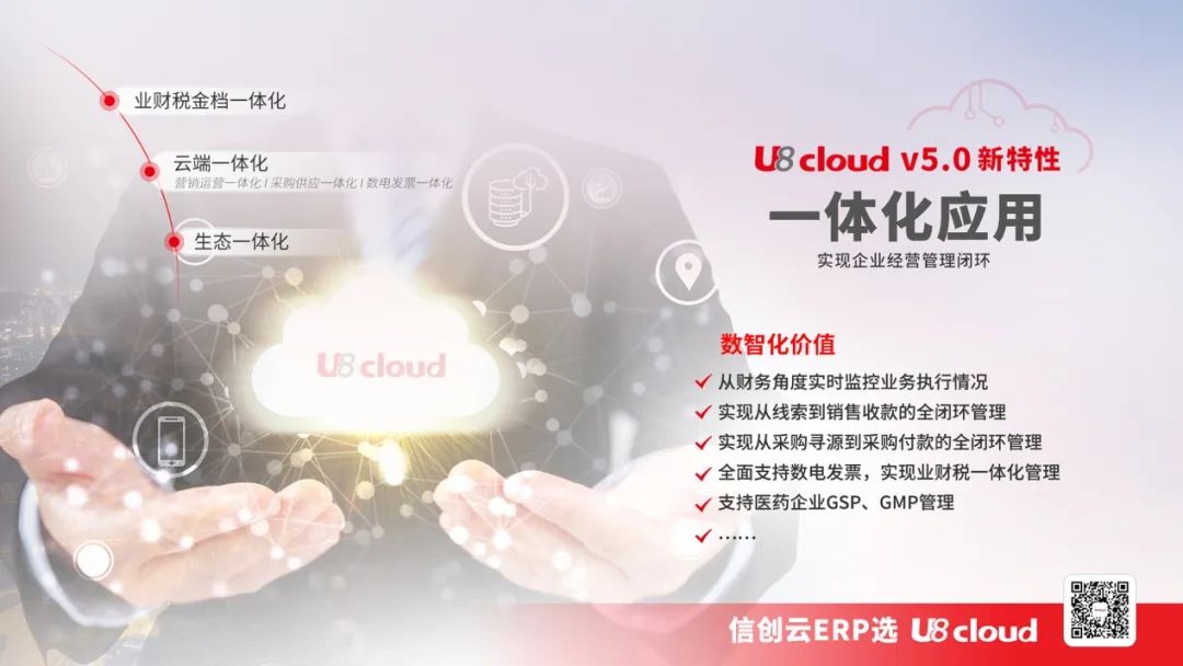 用友U8cloud的“五重奏”，给智能与信创时代的云ERP打了个样