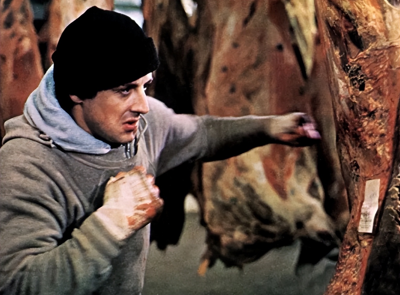 洛奇6史泰龙申请拳击执照,洛奇拳击励志视频