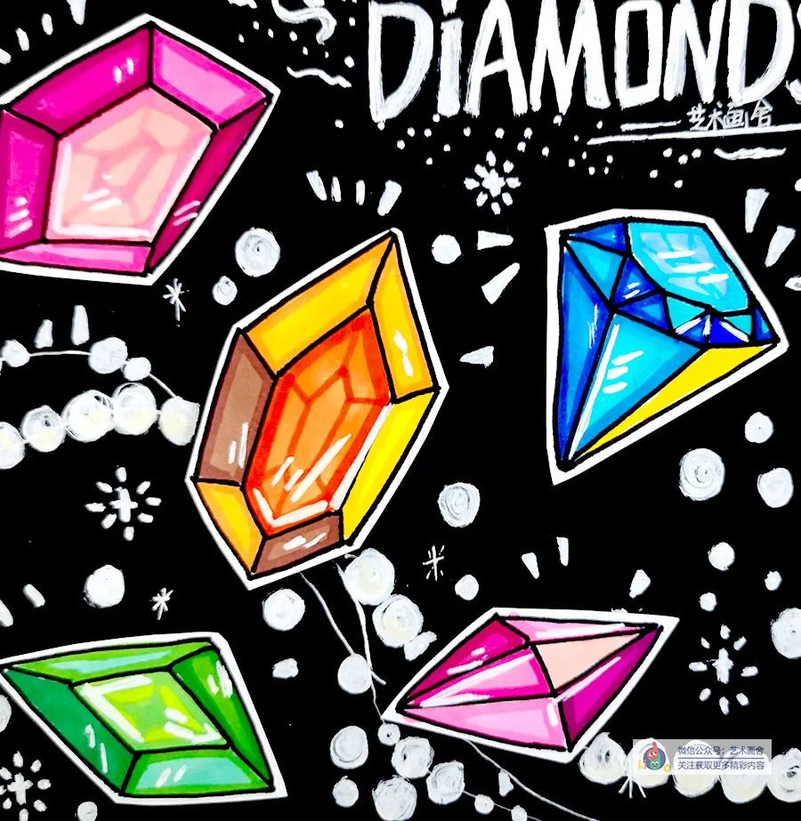 儿童画教程创意线描,儿童画彩墨教程