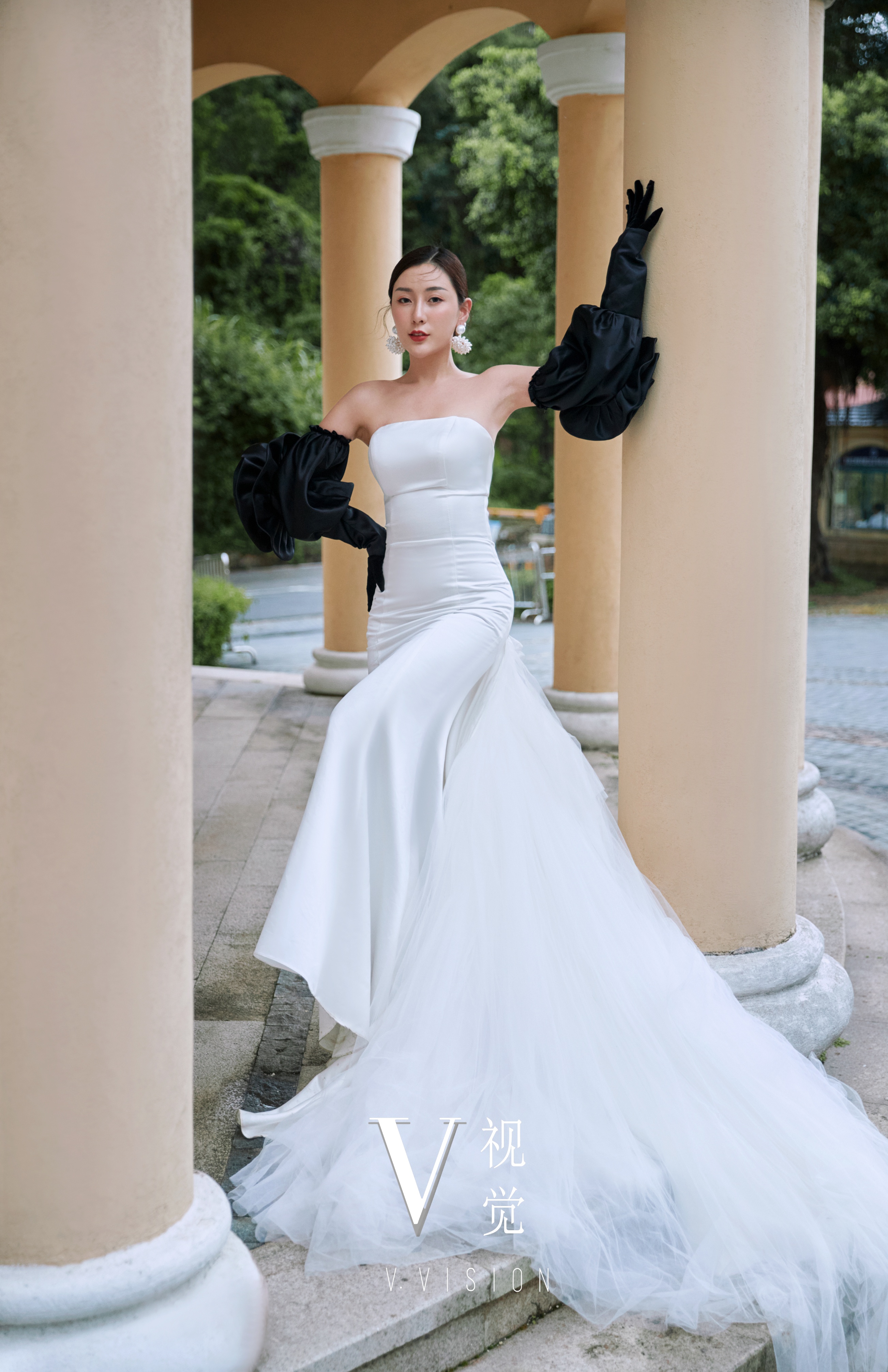 电影风格的婚纱照怎么拍,被闺蜜赞爆的法式优雅婚纱照