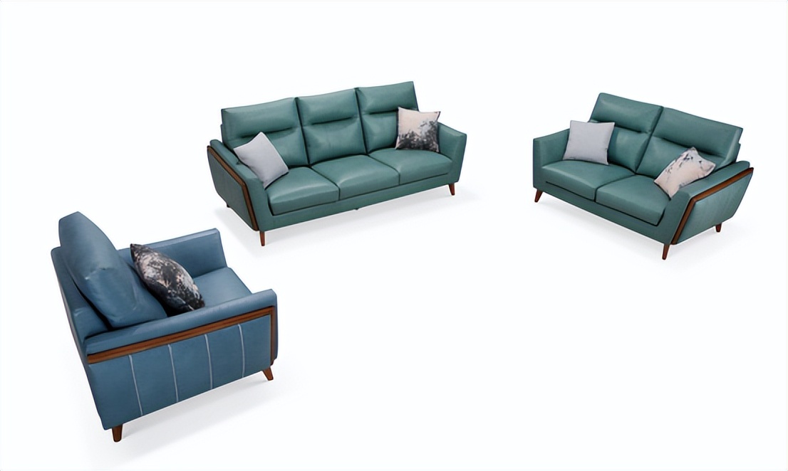 左右沙发系列,牛皮沙发和布艺沙发哪个好